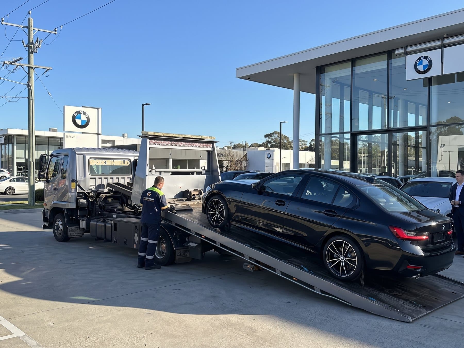 Customer Dealership Drop Off