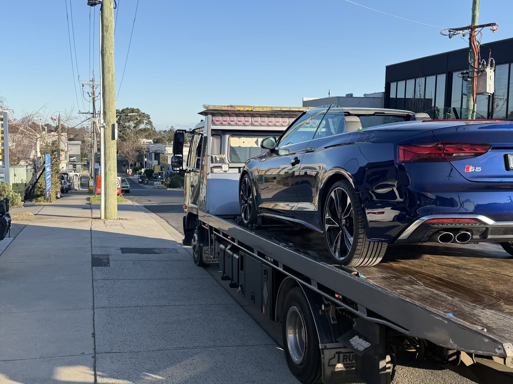 Loaded for Transport